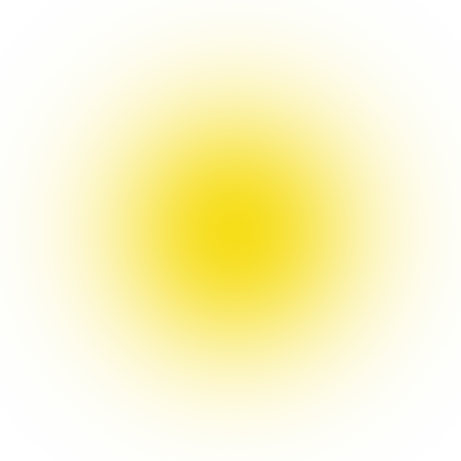 transparent round gradient yellow